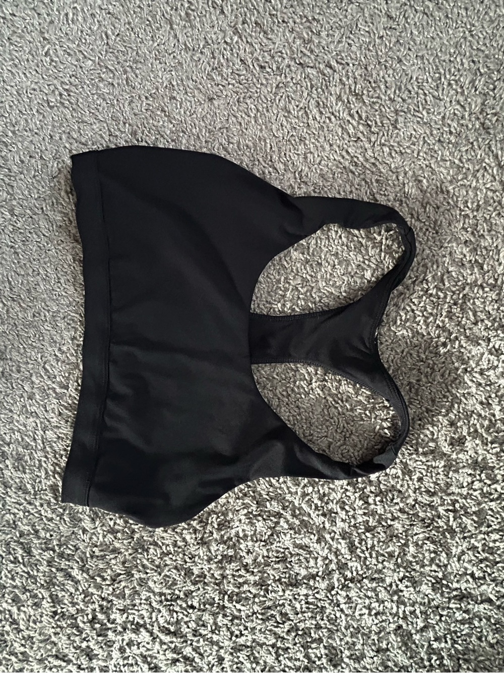 Fabletics Black Racerback Sports Bra